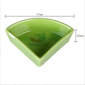 Bát đựng thức ăn chén đựng nước hình tam giác nhiều màu