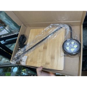 Đèn đế gỗ 5w trang trí bể cây hoặc bể thú cưng