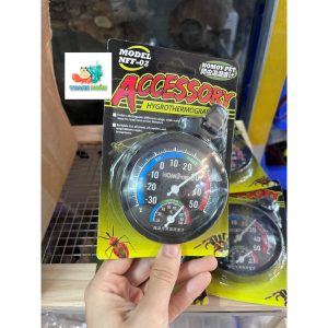Ẩm kế đo nhiệt độ và độ ẩm kích thước 8cm - chính hãng NOMO Y PET