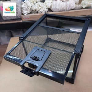 Chuồng kính 4ly kích thước nhiều kích thước khung nhựa