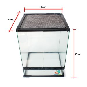 Chuồng kính 30x30x45cm cửa mở dành cho bò sát hoặc cây cảnh
