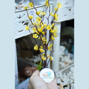 Cây giả trang trí chuồng nuôi bò sát và ốc mượn hồn