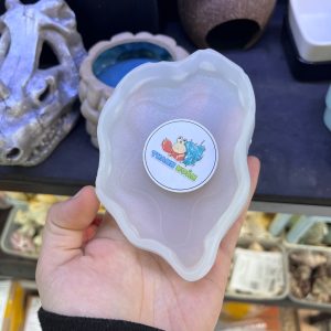 Đĩa thức ăn bát đựng nước màu trắng