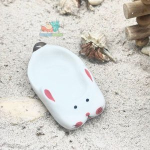 Bát ăn, chén nước cho ốc mượn hồn baby chất liệu sứ chống lật