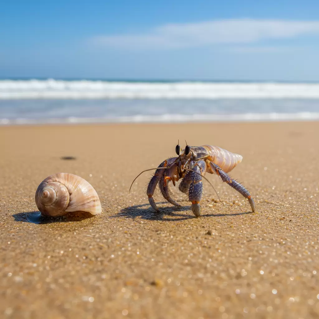 Ốc mượn hồn bị rời khỏi vỏ là tình trạng khẩn cấp cần được can thiệp ngay lập tức