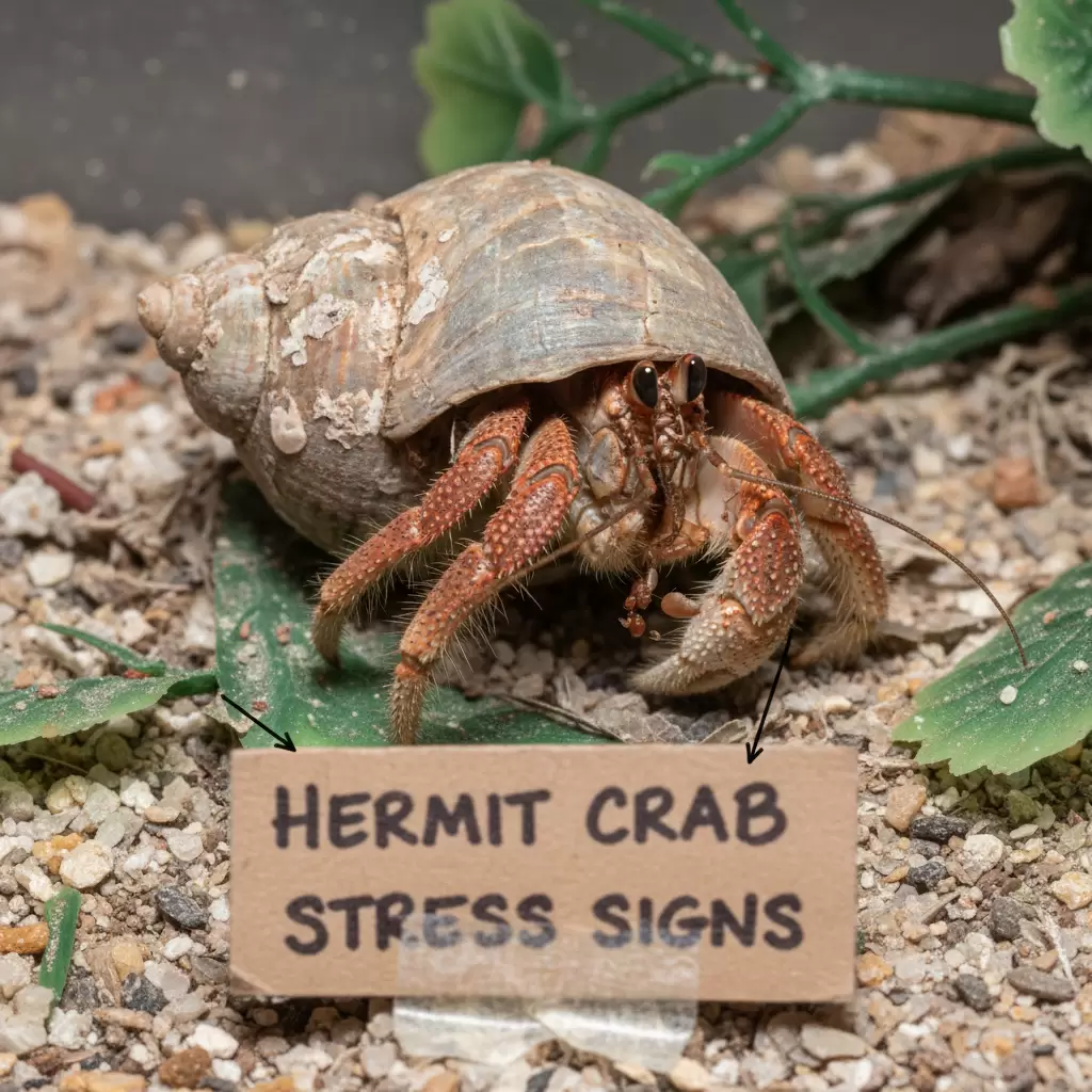 Sự căng thẳng từ môi trường có thể khiến ốc mượn hồn từ bỏ lớp vỏ bảo vệ