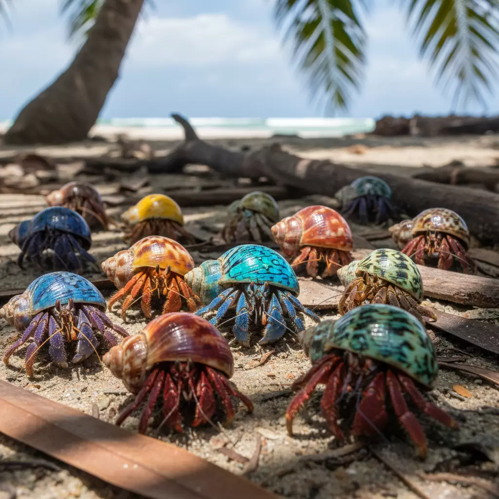 Sự đa dạng về hình dáng và màu sắc của các loài ốc mượn hồn phổ biến hiện nay