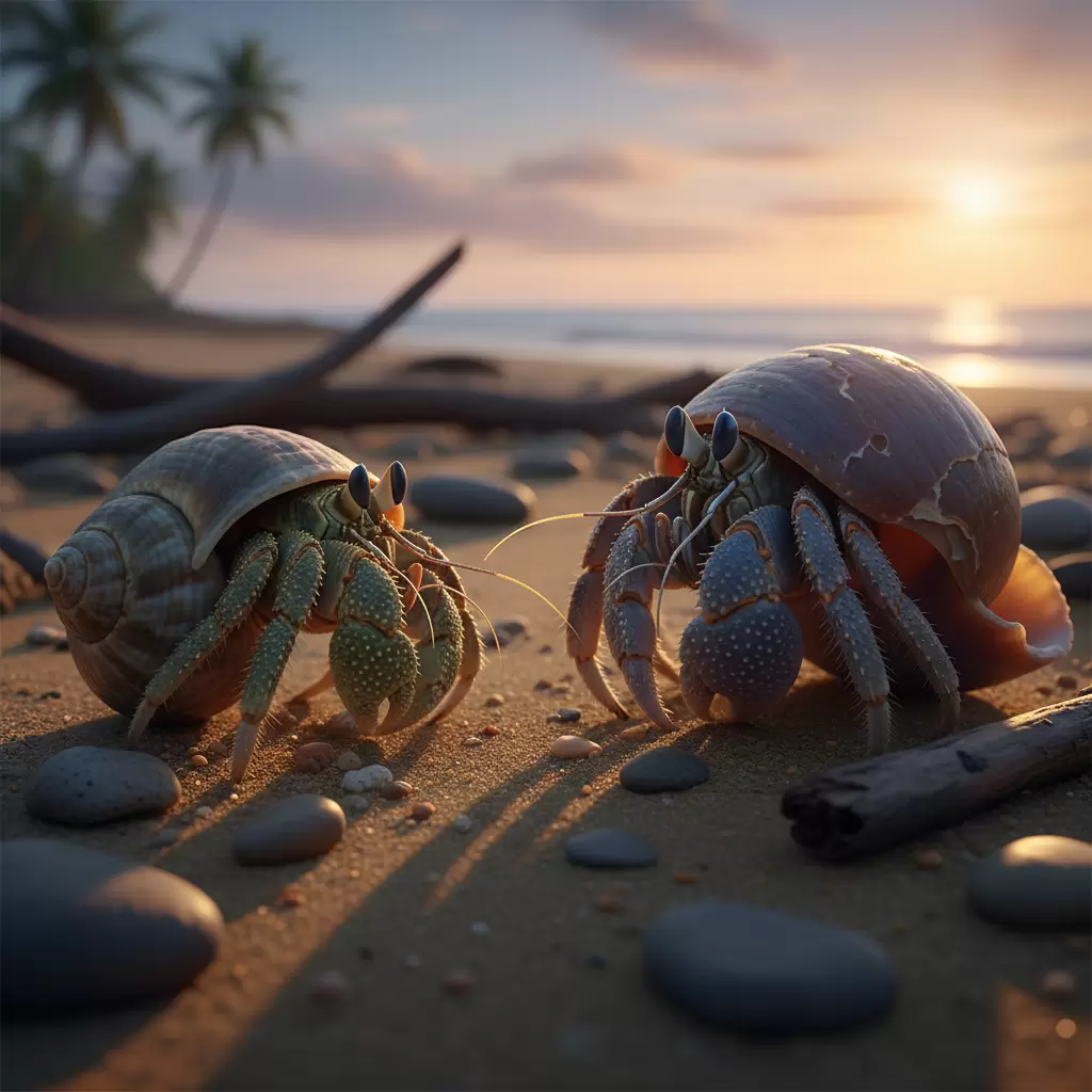 So sánh đặc điểm càng và màu sắc giữa ốc Rugosus và ốc Brevimanus