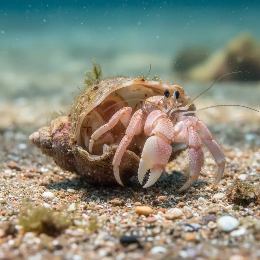 Quá trình lột xác giúp ốc mượn hồn tái sinh các chi đã mất