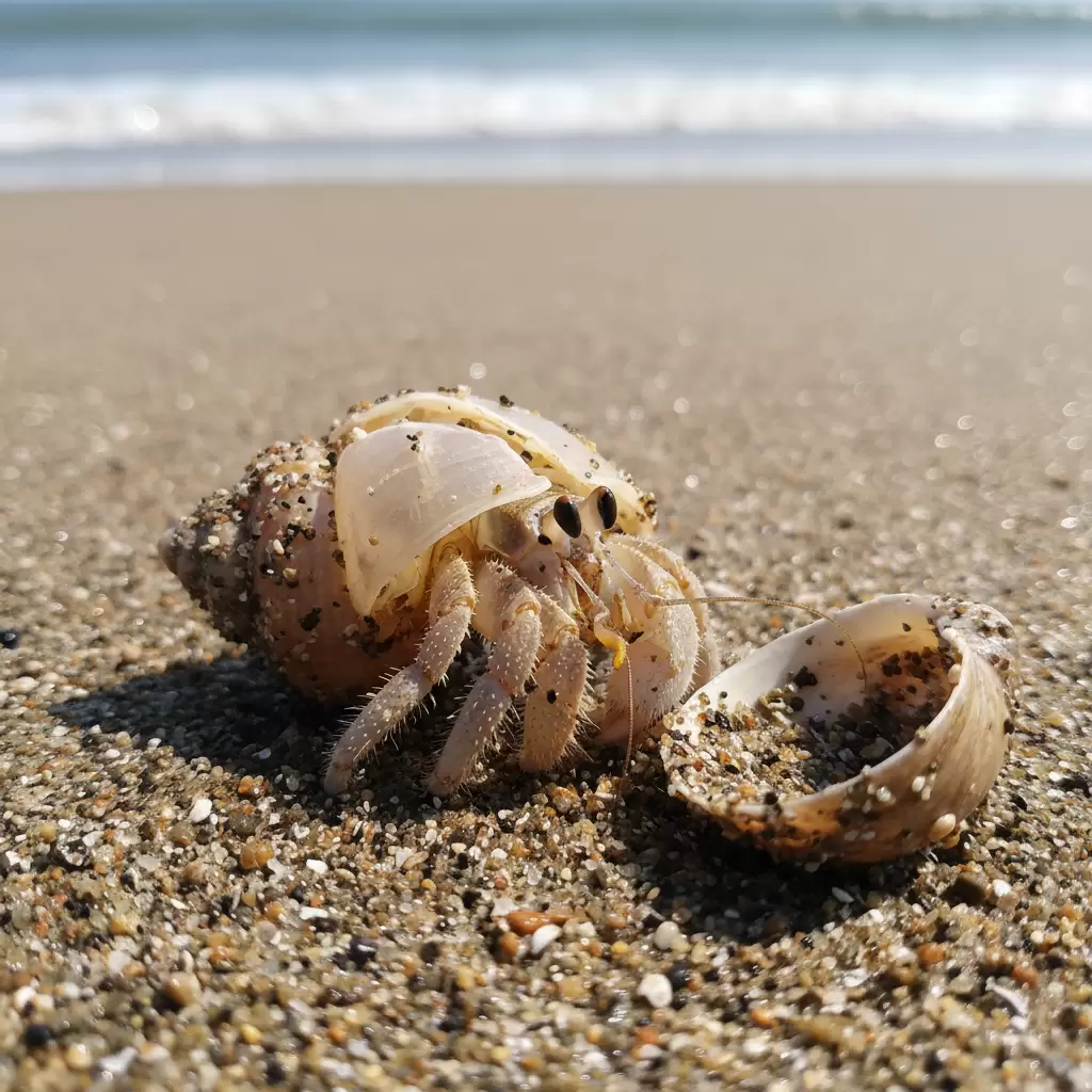 Quá trình lột xác cần sự yên tĩnh và độ ẩm cao để diễn ra thành công