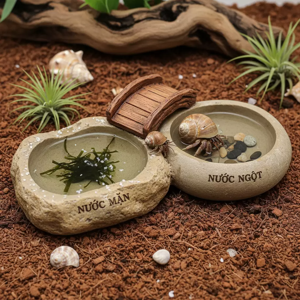 Nguồn nước sạch và an toàn là yếu tố kiên quyết cho sức khỏe của ốc