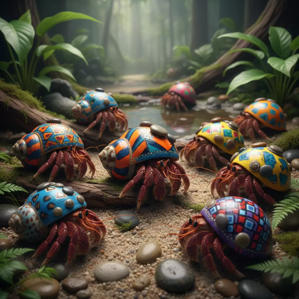 Một góc bộ sưu tập ốc mượn hồn độc lạ tại Việt Nam với đa dạng chủng loại và màu sắc