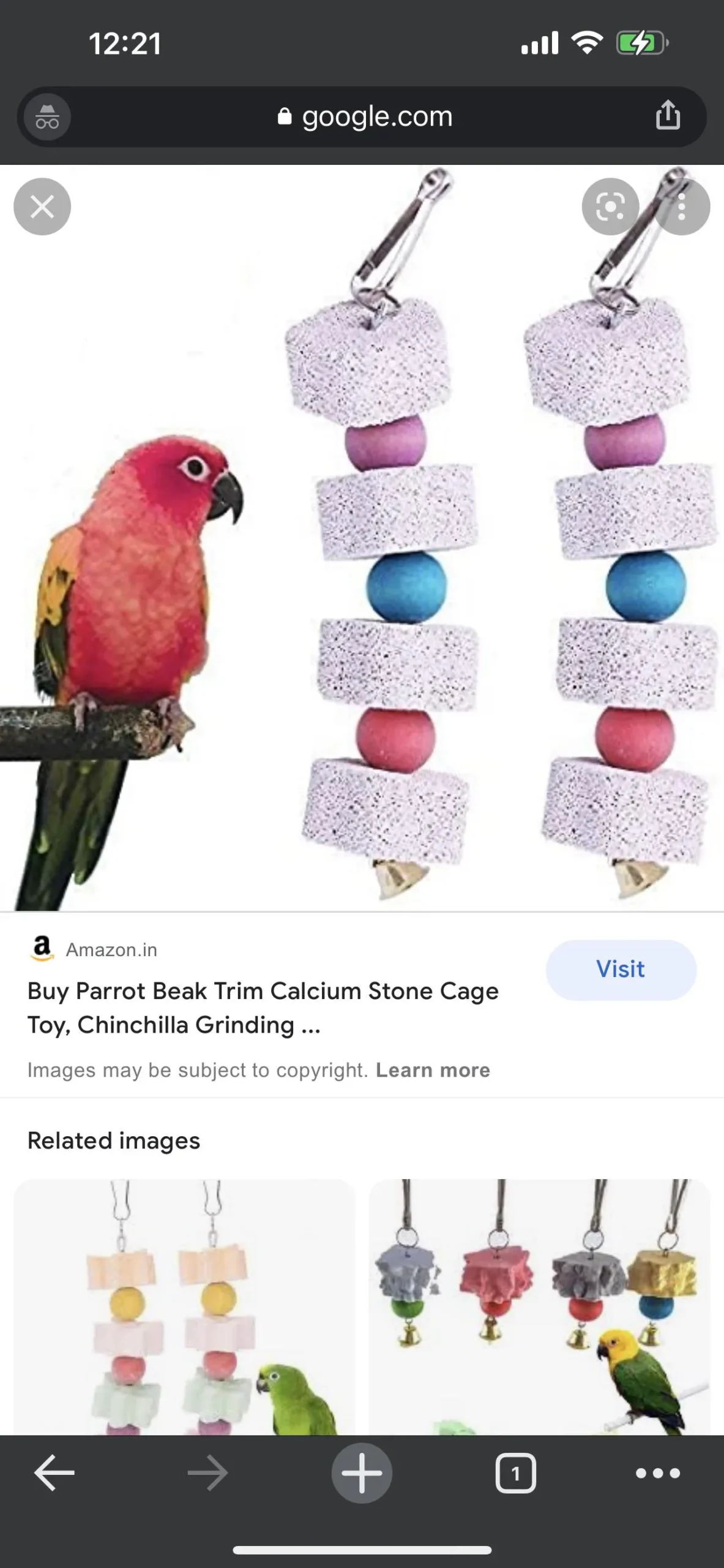 Block Canxi là phụ kiện không thể thiếu trong chuồng nuôi chim và thú nhỏ