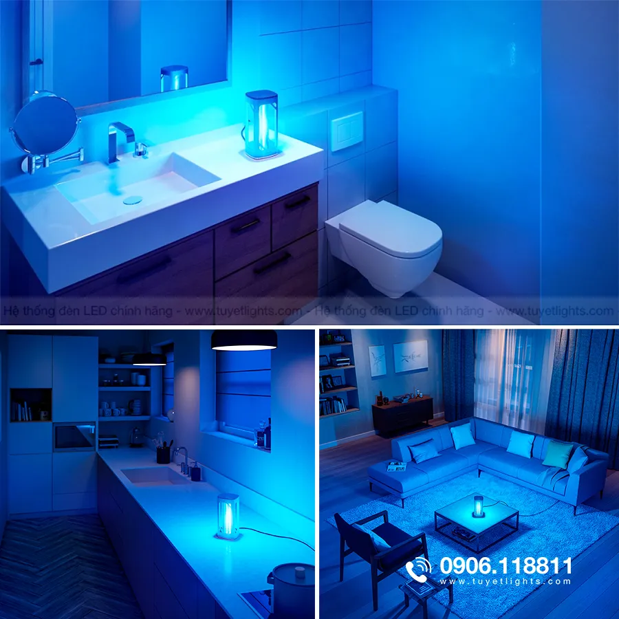 Đèn UV Philips với cảm biến radar thông minh đảm bảo an toàn tối đa cho người dùng