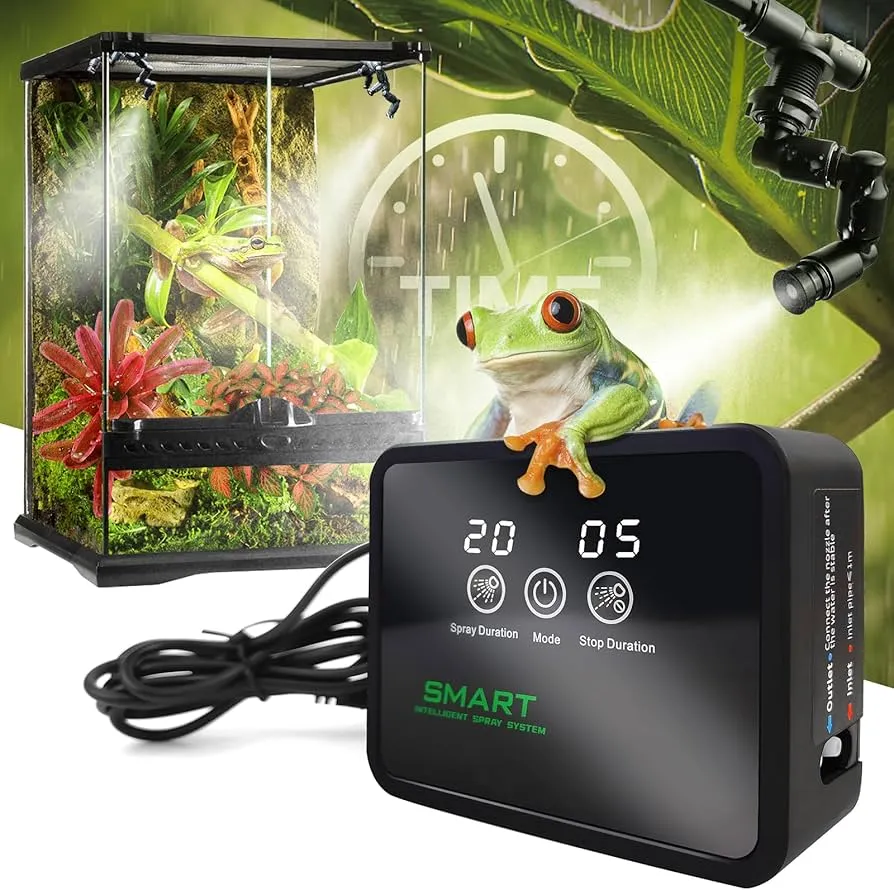 Hệ thống phun sương tự động được điều khiển đồng bộ qua ứng dụng IoT