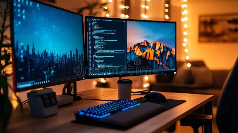 Không gian làm việc hiện đại được tối ưu hóa chuyên nghiệp thông qua gói dịch vụ setup tại TPHCM