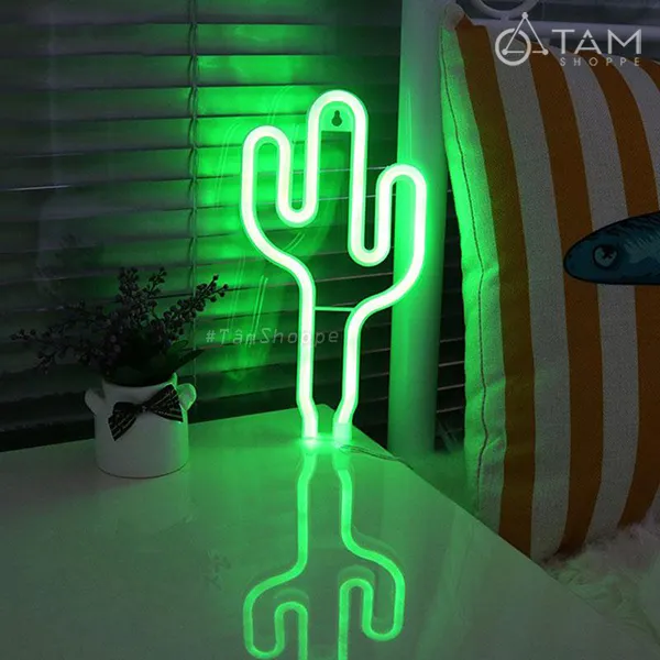 den-led-neon-treo-tuong1 Sắc xanh Neon Green mang lại nguồn năng lượng tích cực và cảm hứng sáng tạo đột phá
