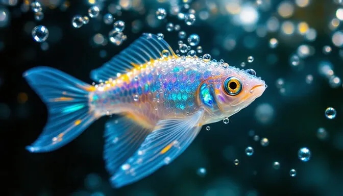 magical-aquatic-dance-stockcake Hiệu ứng thị giác tuyệt vời giúp quan sát các chi tiết nhỏ nhất trên cơ thể sinh vật thủy sinh