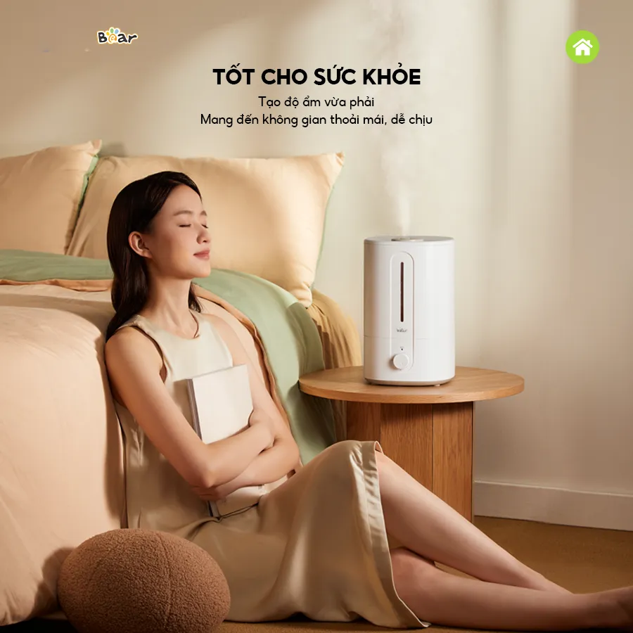 may-phun-suong-ta50m207 Duy trì độ ẩm lý tưởng giúp bảo vệ sức khỏe và làn da trong mùa đông hanh khô